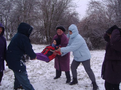 Silvestrovský výšlap do Míkovic a ke studánce - 31.12.2007